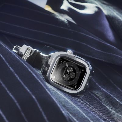 ＣＬＡＳＳＩＣ　スマートウォッチケース　Ａｐｐｌｅ　Ｗａｔｃｈ　１０対応　４６ｍｍ　１０４６ＣＬ０２ＳＳＹＬＢＫＳ