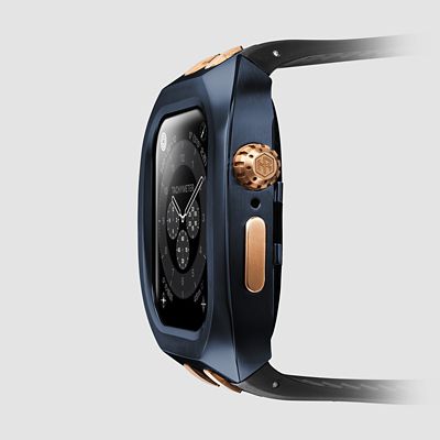 ＣＬＡＳＳＩＣ　スマートウォッチケース　Ａｐｐｌｅ　Ｗａｔｃｈ　１０対応　４６ｍｍ　１０４６ＣＬ０４ＢＬＹＬＢＬＢ