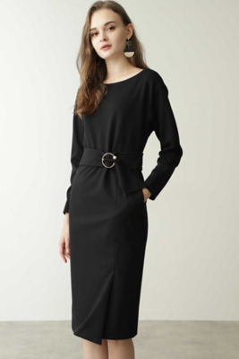 パールバックルジャージワンピース ０３１０２４０２３５ 三越伊勢丹オンラインストア 公式