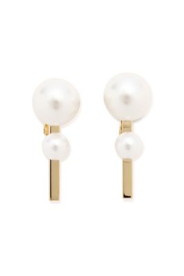 ツインパールピアス／イヤリング（０３１１１９０１５０）