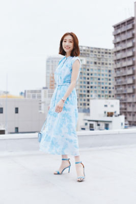 冨張愛コラボ］トワルドジュイプリントワンピース  