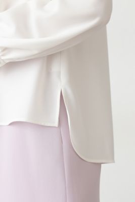 ◆ラリエットネックレスブラウス（０３１２２１０２１６）