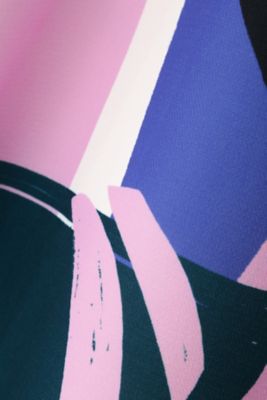 ブラッシュアートプリントフレアスカート（０３１２２２０２０９）