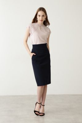 ◆レースコンビカットソー（０３１２２６０７０６）