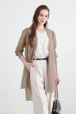 ＜PINKY&DIANNE＞◆シアートッパーカーディガン（０３１３１１０６３７）