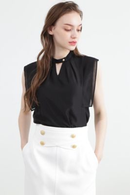 ＜PINKY&DIANNE＞◆カールマイヤーシアーブラウス（０３１３１１０６３９）