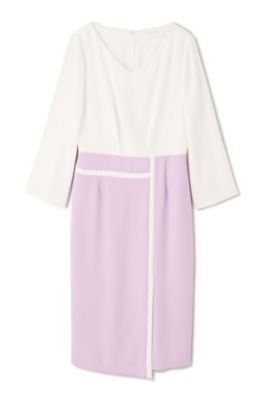 PINKY&DIANNE 美品　バイカラーブロックワンピース PINKY&DIANNE 美品 バイカラーブロックワンピース ワンピース