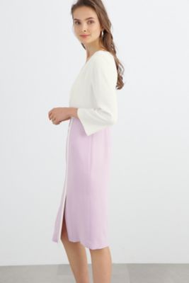 ピンキーアンドダイアン　バイカラー ブロックワンピース ◇バイカラーブロックワンピース（0313140345