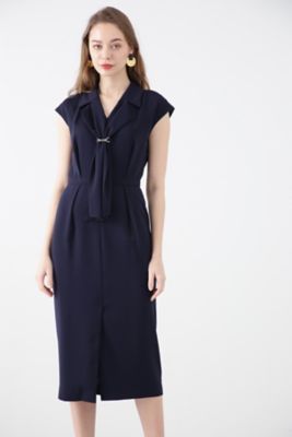 テーラードカラーワンピース（0313140464