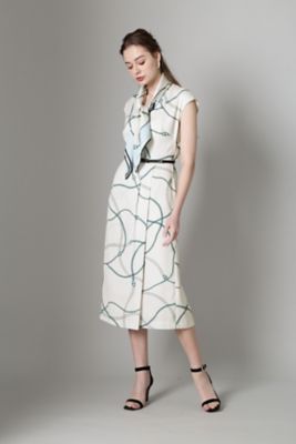 URBAN PRECIOUS］チェーンプリントワンピース