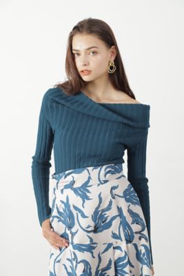 ◇オフショルダーニットプルオーバー（0313270075