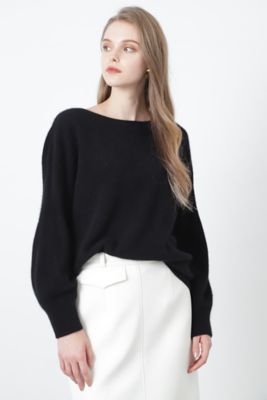 ＜PINKY&DIANNE＞◆へアリーソフトニットプルオーバー（０３１３２７０１２１）