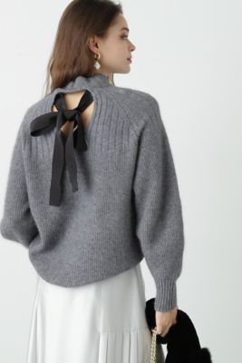 ＜PINKY&DIANNE＞◆リボンニット（０３１３２７０２２９）