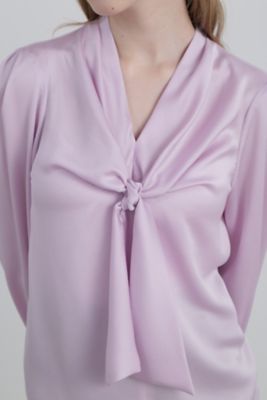 ピンキーアンドダイアン◆フロントクロスタイブラウス ブラック 38 楽天市場】【SALE／50%OFF】◇フロントクロスタイブラウス