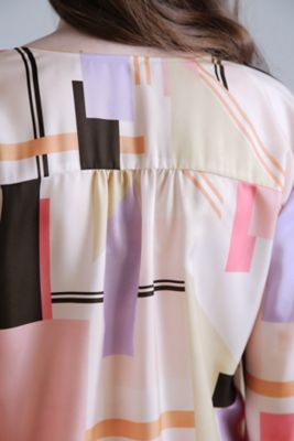 ピンキー＆ダイアン◆カラーブロックプリントブラウス＆スカートセット ミント 38 楽天市場】◇カラーブロックプリントパンツ／ピンキー＆ダイアン