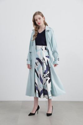 24SS ピンキー&ダイアン　ジオメトリックアートプリントスカート ◇ジオメトリックアートプリントスカート（0314120109