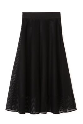 MOMA ブラック スカート AMBIDEX Store △○BLACK full moon skirt(F クロ): l'atelier
