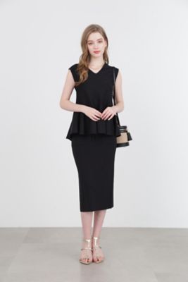 ◇パッチポケットニットタイトスカート（0314127474