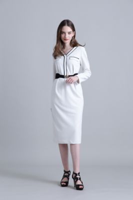 定価約7万円　ダイアン　size2 シルクジャージワンピース GOLDJAPAN 大きいサイズ レディース ワンピース ジャージ風