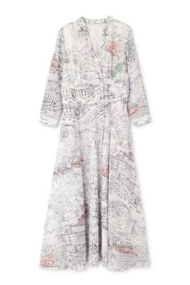 ◇ヨーロピアンシティスケープワンピース（0314140455