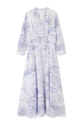 ◇ヨーロピアンシティスケープワンピース（0314140455