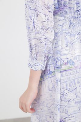 ◇ヨーロピアンシティスケープワンピース（0314140455