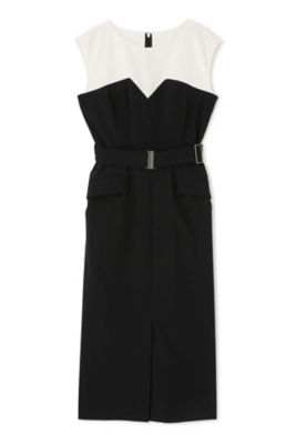 み*お様 ピンキーアンドダイアン バイカラーコンビタイトワンピース （ブラック） ◇バイカラーコンビタイトワンピース（0314140469