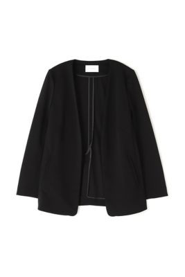 ジャージノーカラージャケット（０３１４１５０６０１）