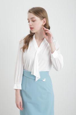 ＜PINKY&DIANNE＞◆デシンコンビカットソー（０３１４１６０３４４）