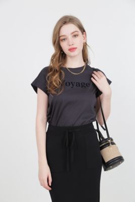 ◆ＶｏｙａｇｅプリントＴシャツ（０３１４１６０４６１）