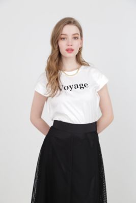 ◆ＶｏｙａｇｅプリントＴシャツ（０３１４１６０４６１）
