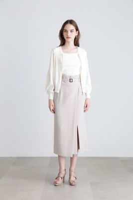 DKNY カラーブロックスクエアネックDベルトドレス Donna Karan Printed Belted Square Neck Dress | Bloomingdale's