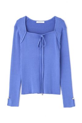 ◇ホルターリボンスクエアネックニット（0314170345 