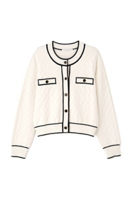 ◇キルティングニットジャケット（0314175226