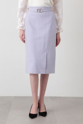 楽天市場】【SALE／40%OFF】◇バックルアクセントミモレ丈タイト