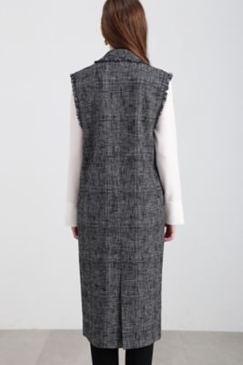 URBAN PRECIOUS］ ダブルブレストツイードジレ