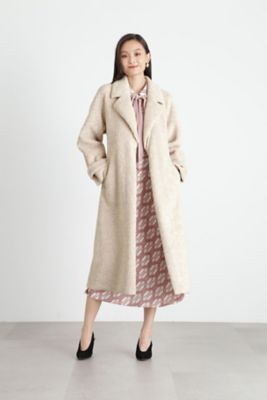 ショートボアロングコート（0314252110） | PINKY&DIANNE