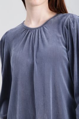◆チュールフロッキーパフスリーブプルオーバー（０３１４２６０９５３）