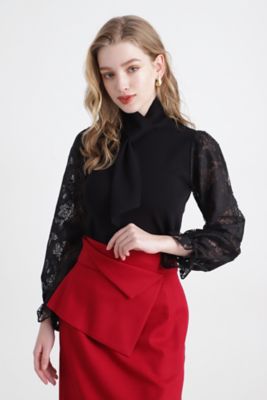 ◇レースコンビニットプルオーバー（0314270207