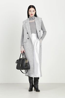 ◆スリットタートルネックニット（０３１４２７０９４０）