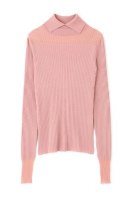 ◆スリットタートルネックニット（０３１４２７０９４０）