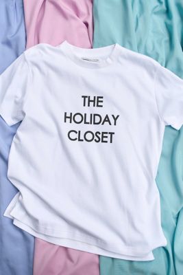 ＜PINKY&DIANNE＞［ＴＨＥ　ＨＯＬＩＤＡＹ　ＣＬＯＳＥＴ］　ロゴＴシャツ（０３１４９６０７０１）