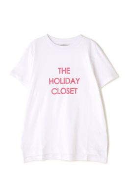 THE HOLIDAY CLOSET］ ロゴTシャツ