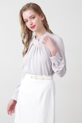 ◇メタルバータックブラウス（0315110107） | PINKY&DIANNE