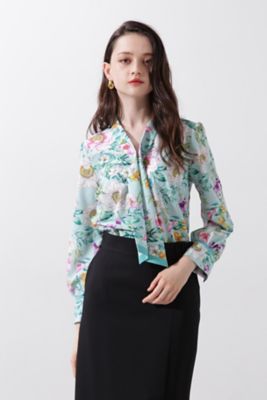 タグ付き！アングリッド♥ダークフラワープリントブラウス 11008BLWWGS0208575001?$VS_1500$