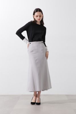 ◆ストライプセットアップスカート（０３１５１２０２２２）