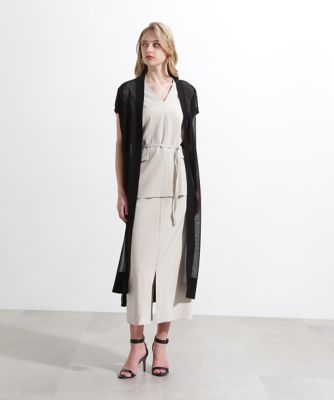 ピンキーアンドダイアン ウールフラノウエストメタルスカート PINKY