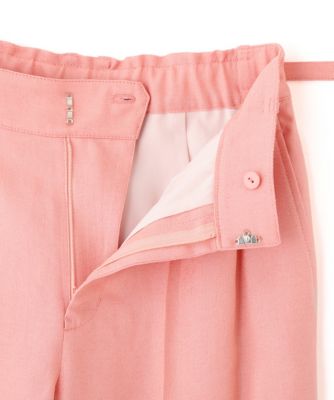 ◆スリムベルト付きワイドパンツ（０３１５１３０４１６）