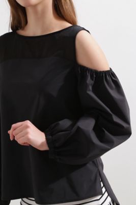 オフショルダーカットソートップス（０３１５１６０４２０）