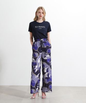◆”ＴＯ　ＴＲＡＶＥＬ”　ロゴＴシャツ（０３１５１６０５２１）